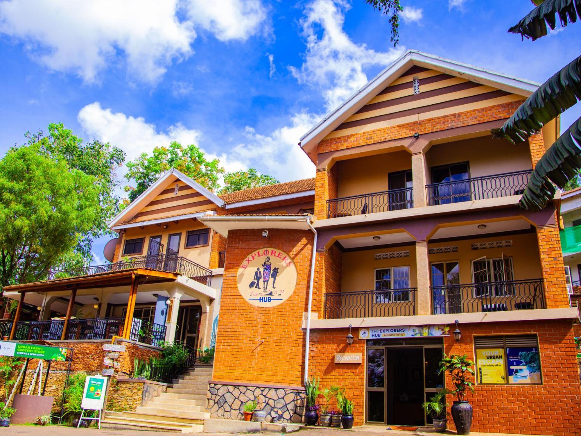 Explorers Hub Kampala Eksteriør bilde